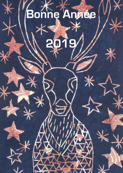 Carte Beau Cerf étoilé : Envoyer une Carte De Voeux Nature 2020 dès 0